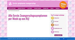 Desktop Screenshot of eerstesymptomenzwangerschap.info